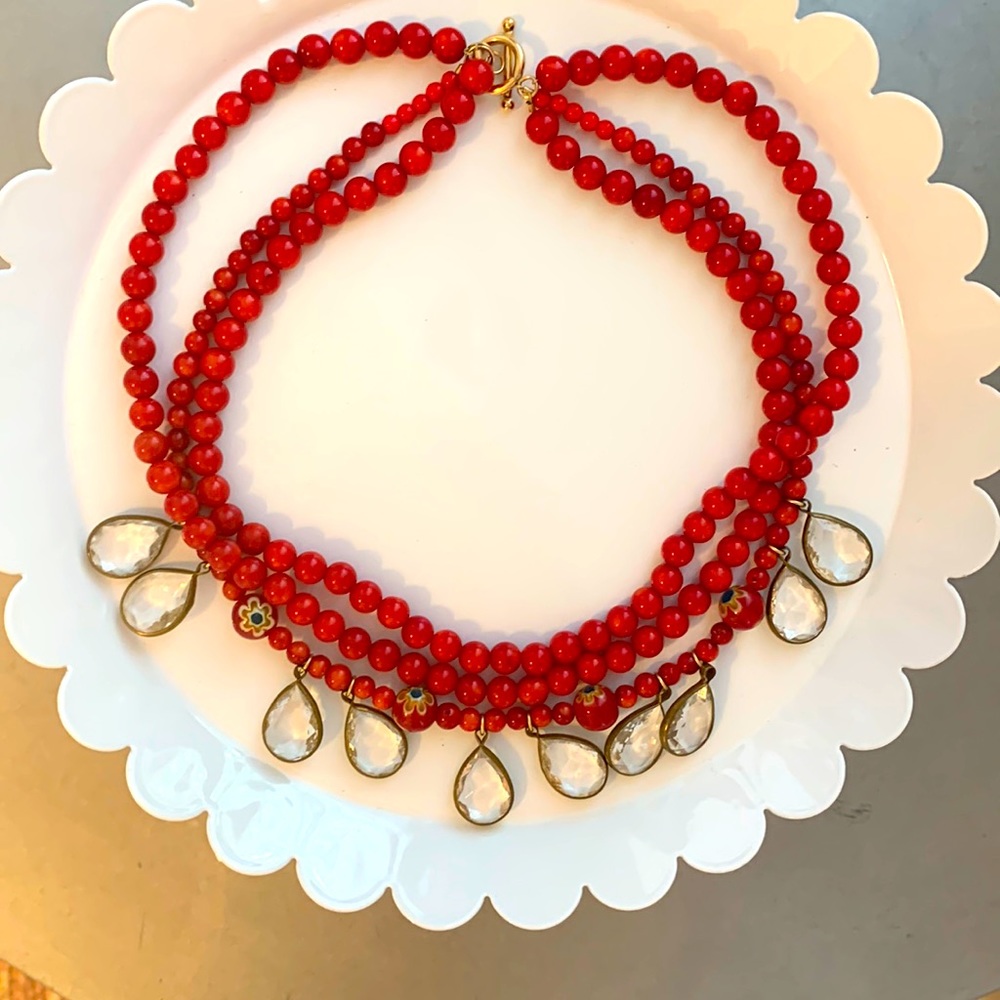 Unique beaded necklace